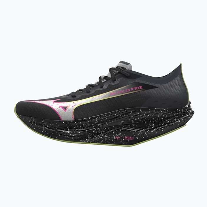 Мъжки обувки за бягане Mizuno Wave Rebellion Pro 2 black/silver/pink tetra