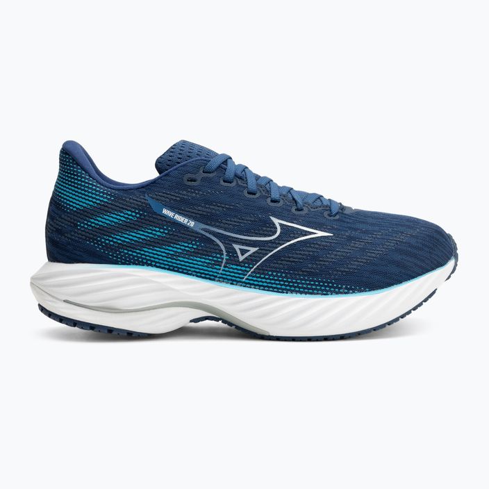 Мъжки обувки за бягане Mizuno Wave Rider 28 estate blue/white/river blue 2