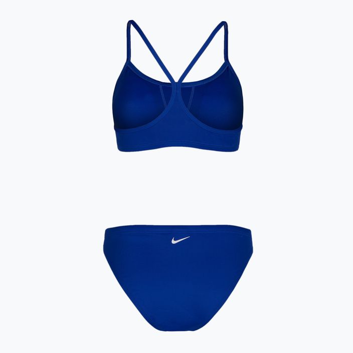 Дамски бански костюм от две части Nike Essential Sports Bikini blue NESSA211 2