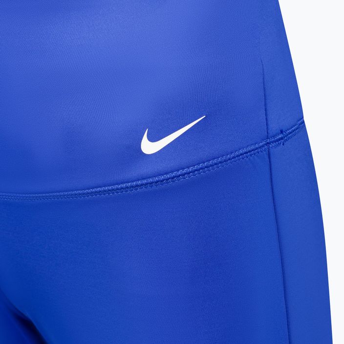 Дамски къси панталони за плуване Nike MISSY 6 KICK SHORT синьо NESSB211 3