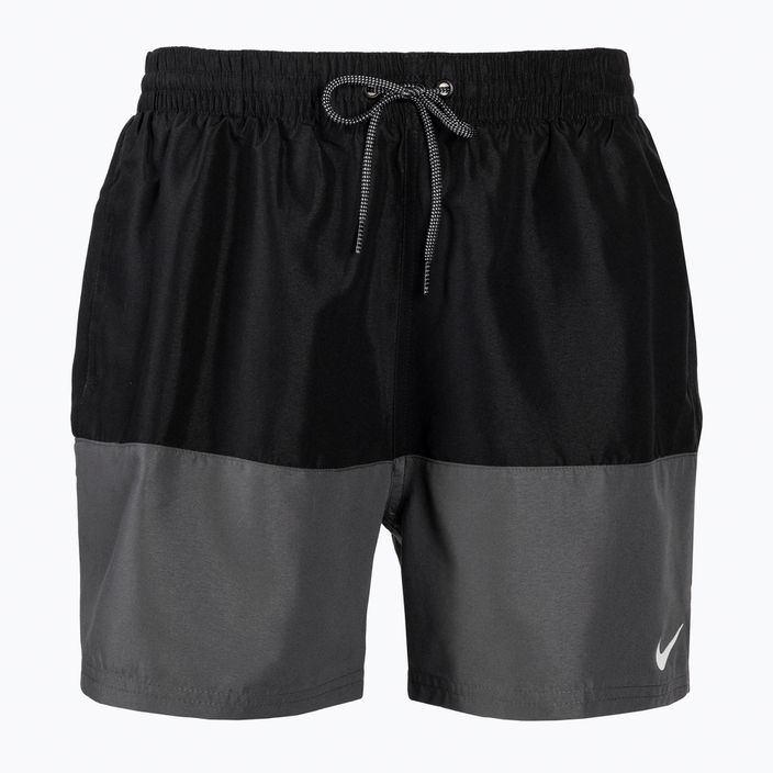 Мъжки къси панталони за плуване Nike Split 5" Volley black NESSB451-001