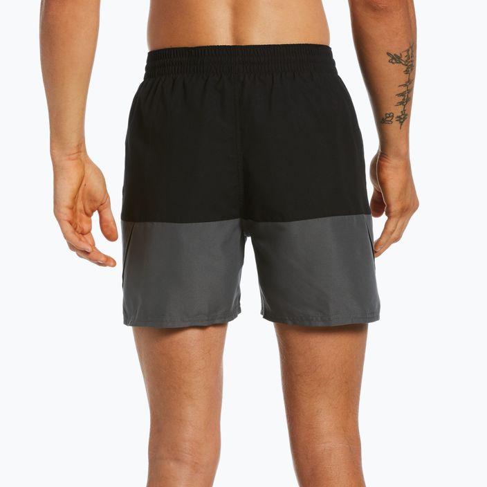 Мъжки къси панталони за плуване Nike Split 5" Volley black NESSB451-001 6