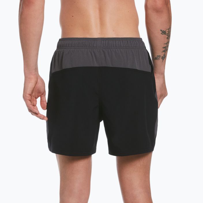 Мъжки къси панталони за плуване Nike Contend 5" Volley черни NESSB500-001 6