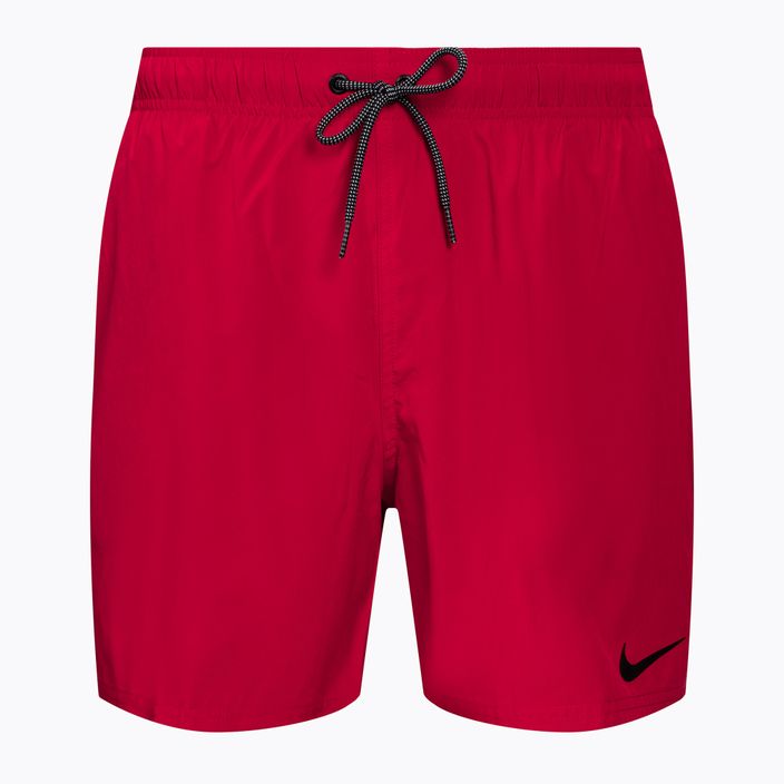Мъжки къси панталони за плуване Nike Contend 5" Volley червени NESSB500-614