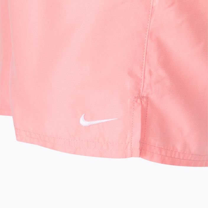 Мъжки къси панталони за плуване Nike Essential 5" Volley, розово NESSA560-626 3