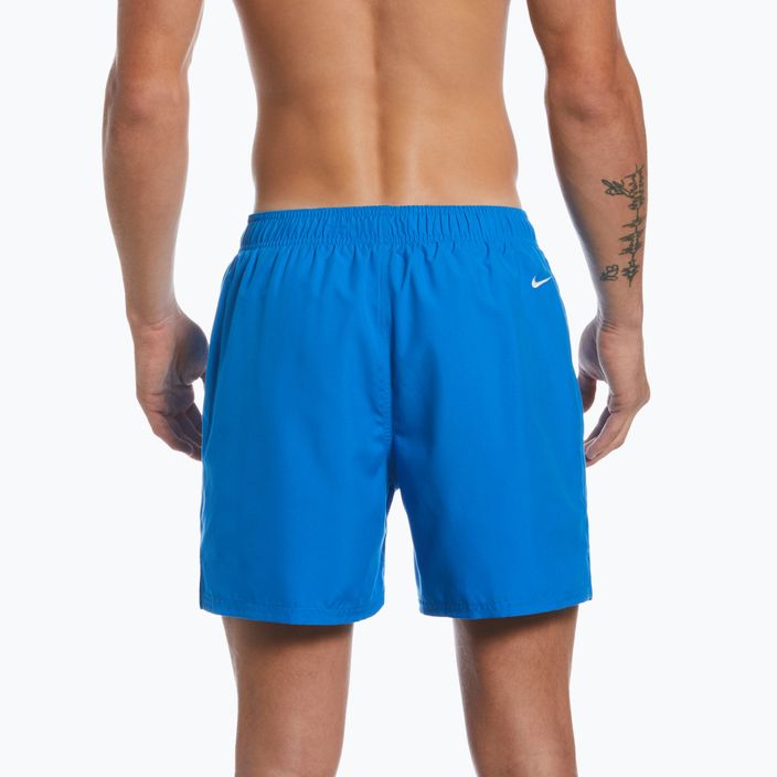 Мъжки къси панталони за плуване Nike Swoosh Break 5" Volley, сини NESSC601-458 4