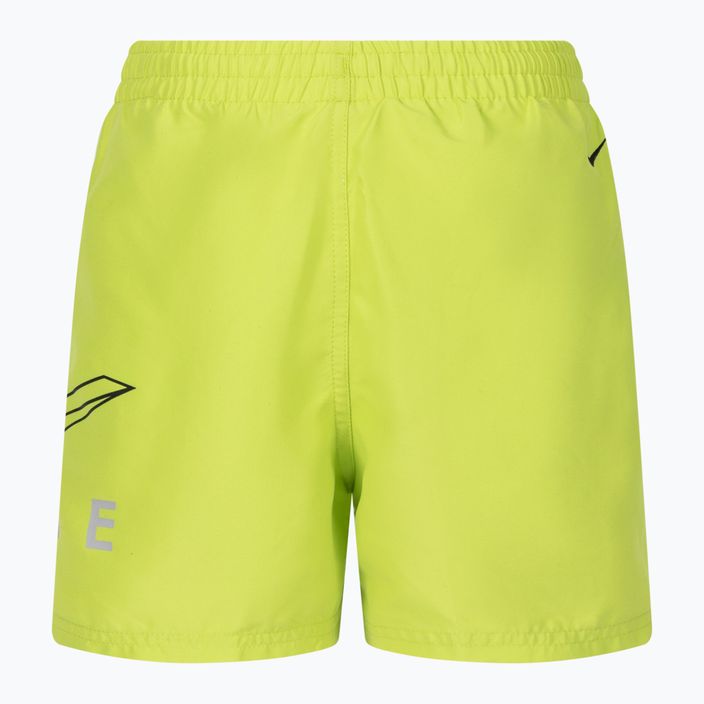 Детски къси панталони за плуване Nike Split Logo 4" Volley зелени NESSC786-312 2