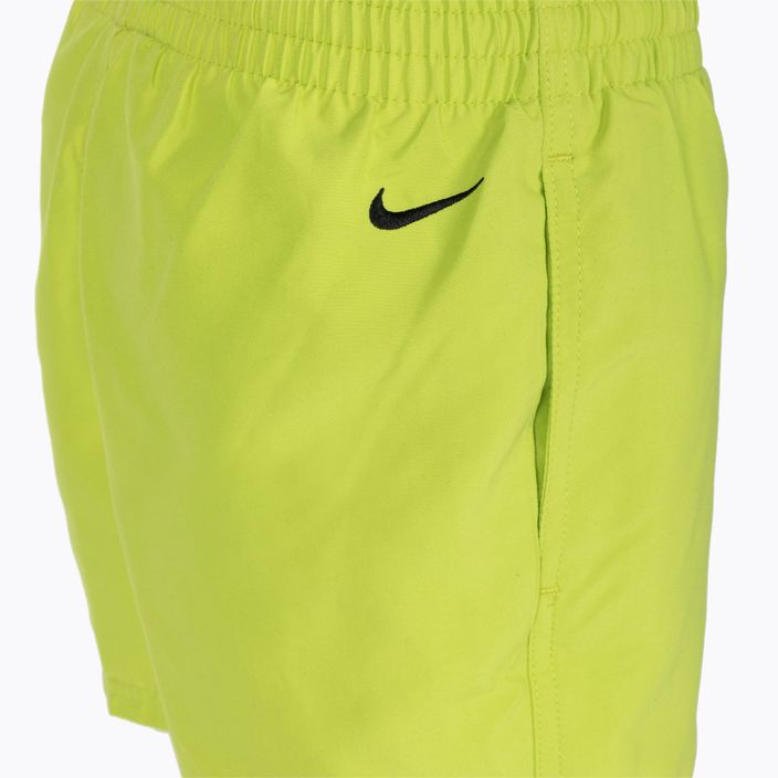 Детски къси панталони за плуване Nike Split Logo 4" Volley зелени NESSC786-312 4