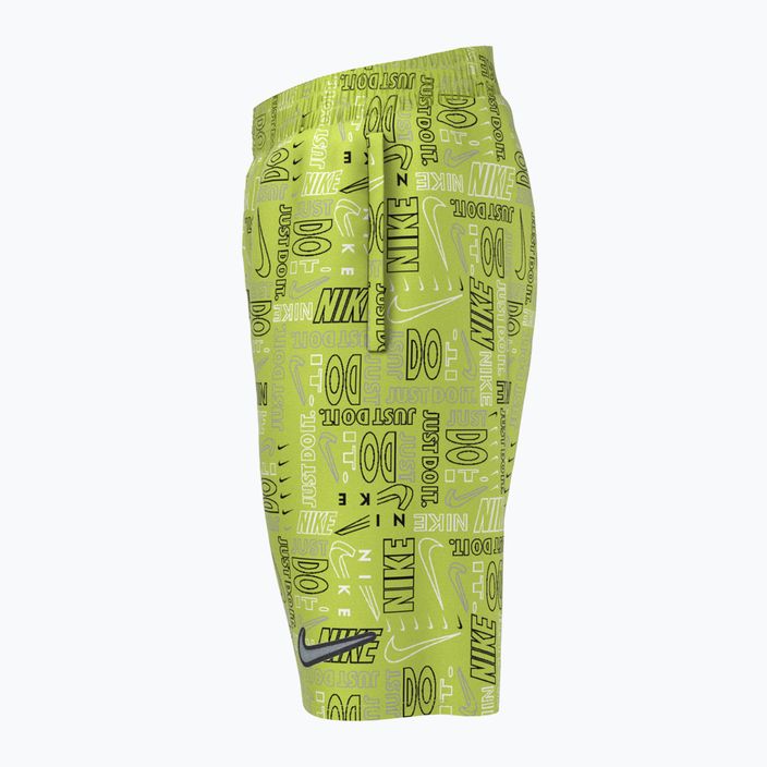 Nike Logo Mashup 8" Volley зелени детски къси панталони за плуване NESSC791-312 6