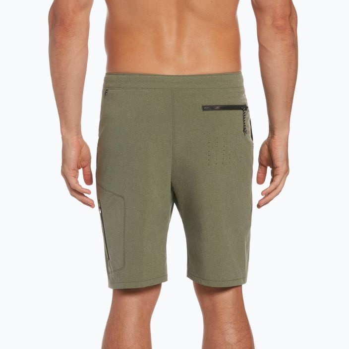 Мъжки къси панталони за плуване Nike Flow 9 Hybrid green NESSC515 6