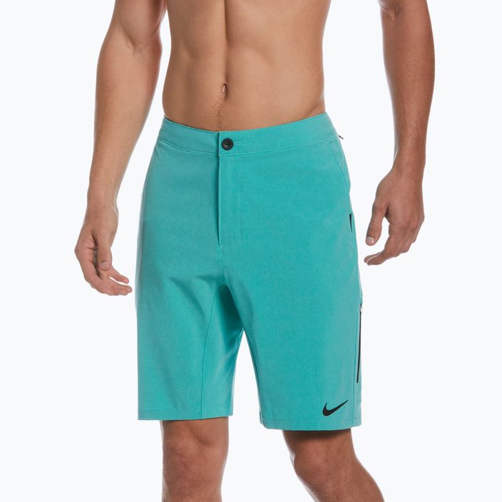 Мъжки къси панталони за плуване Nike Flow 9 Hybrid 339 синьо NESSC515 6