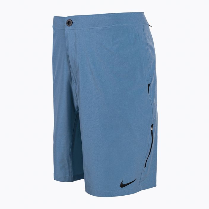 Мъжки къси панталони за плуване Nike Flow 9 Hybrid, сини NESSC515 2