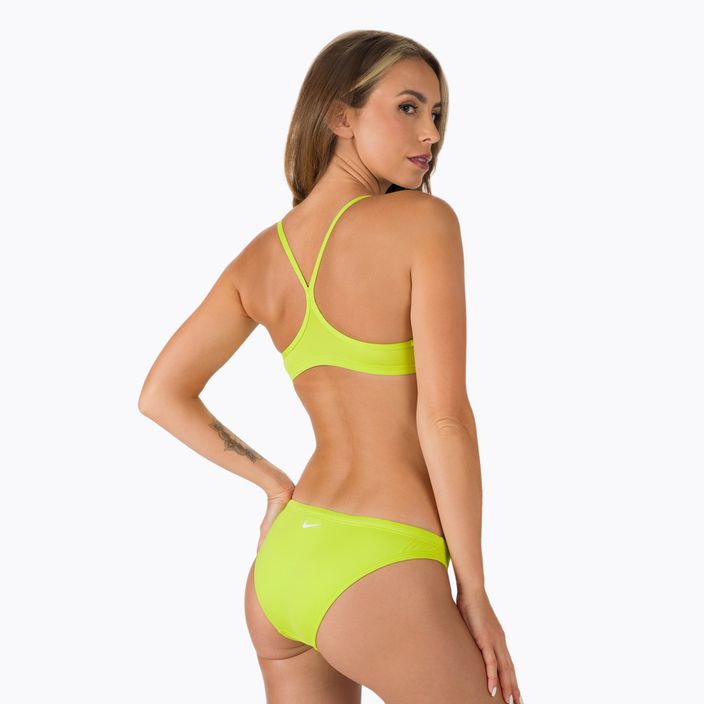 Дамски бански костюм от две части Nike Essential Sports Bikini зелен NESSA211-312 3
