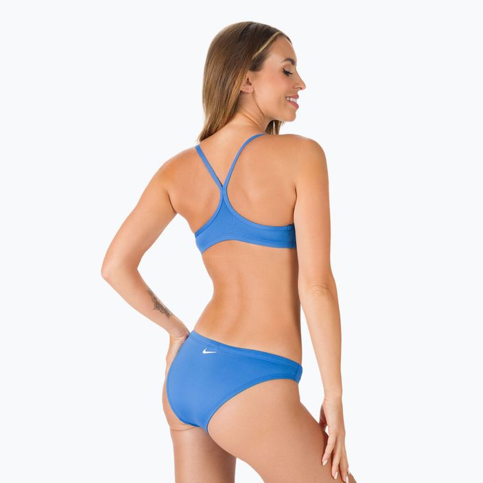 Дамски бански костюм от две части Nike Essential Sports Bikini blue NESSA211-442 3