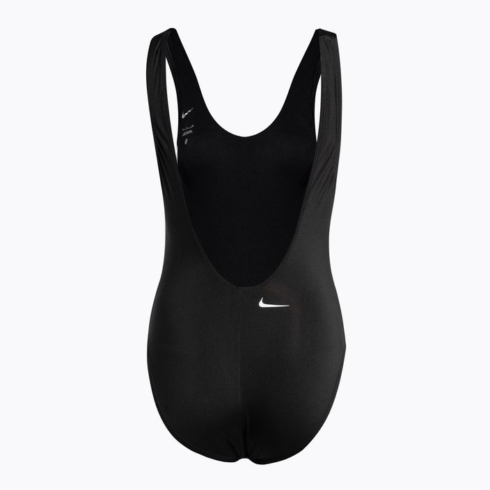 Дамски бански костюм Nike Multi Logo One-Piece Black NESSC250-001 2