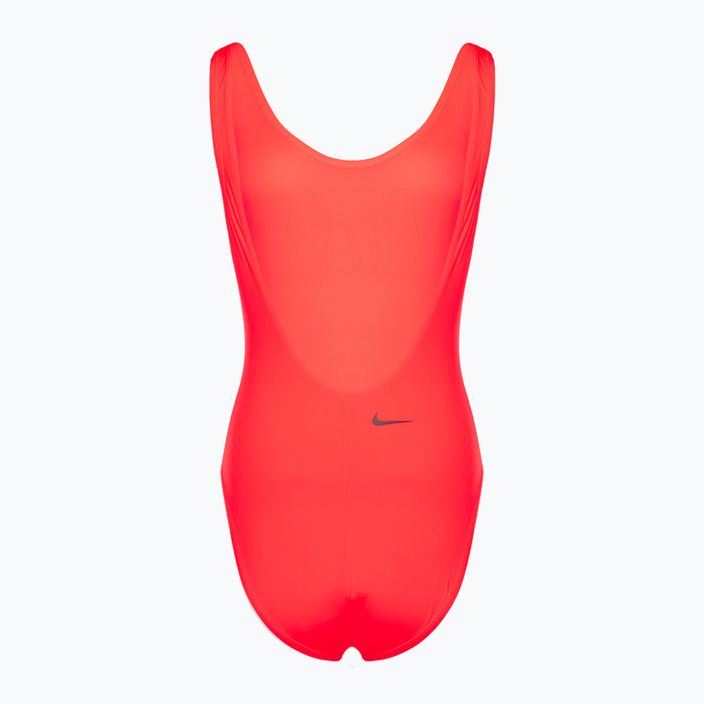 Дамски бански костюм от една част Nike Multi Logo bright crimson 2