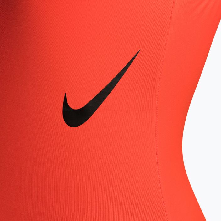 Nike Sneakerkini U-Back дамски бански от една част оранжев NESSC254-631 4