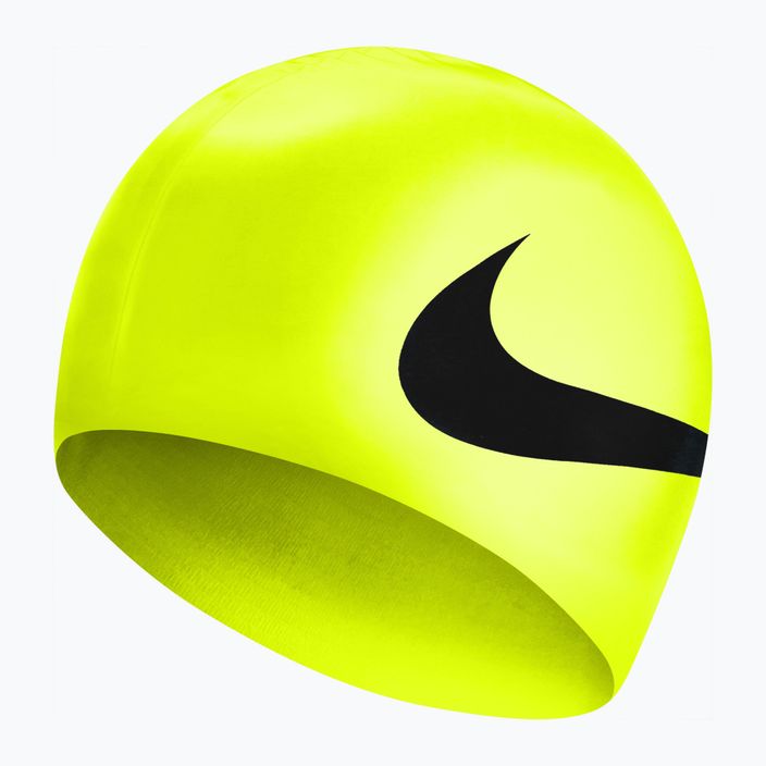 Nike Big Swoosh зелена шапка за плуване NESS8163-391 2