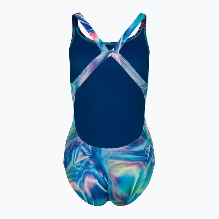 Дамски бански костюм от една част Nike Multiple Print Fastback color NESSC010-969 2