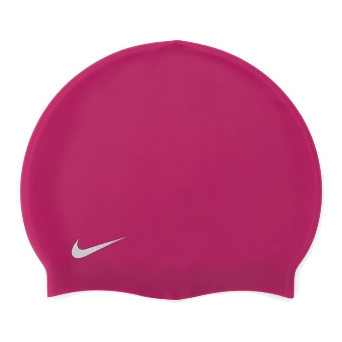 Детска шапка за плуване Nike Solid Silicone pink TESS0106-672 2