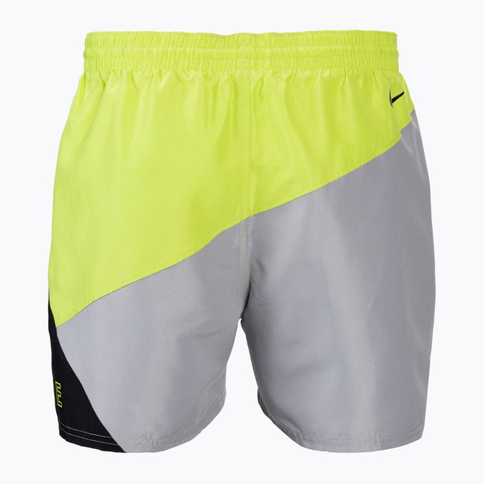 Мъжки къси панталони за плуване Nike Logo 5" Volley green NESSC470-001 3