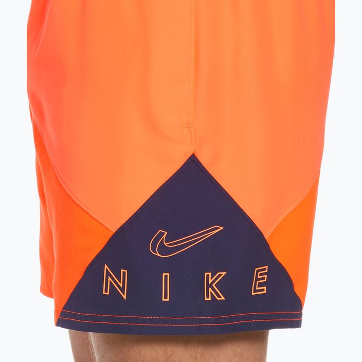 Мъжки къси панталони за плуване Nike Logo 5" Volley, сини NESSC470-440 8