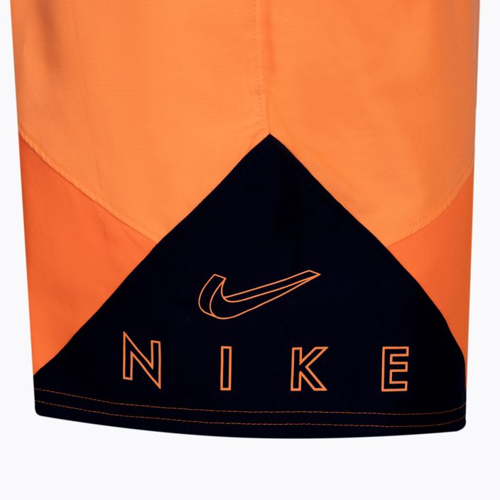 Мъжки къси панталони за плуване Nike Logo 5" Volley, сини NESSC470-440 4