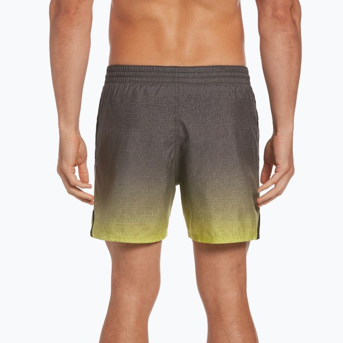 Мъжки къси панталони за плуване Nike Jdi Fade 5" Volley brown NESSC479-312 6