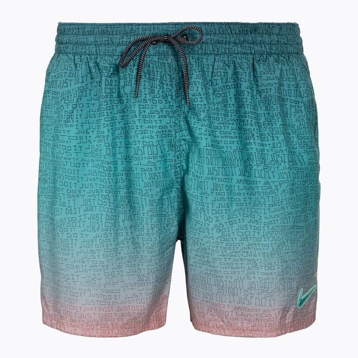 Мъжки къси панталони за плуване Nike Jdi Fade 5" Volley, сини NESSC479-626