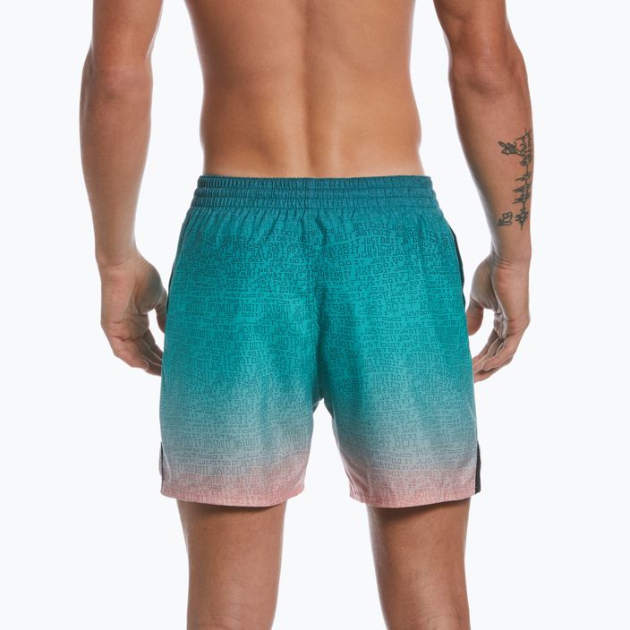 Мъжки къси панталони за плуване Nike Jdi Fade 5" Volley, сини NESSC479-626 6