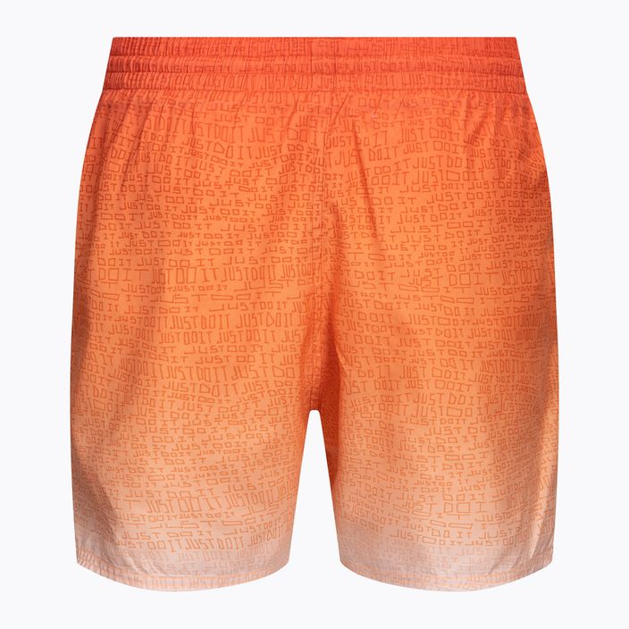 Мъжки къси панталони за плуване Nike Jdi Fade 5" Volley orange NESSC479-817 2