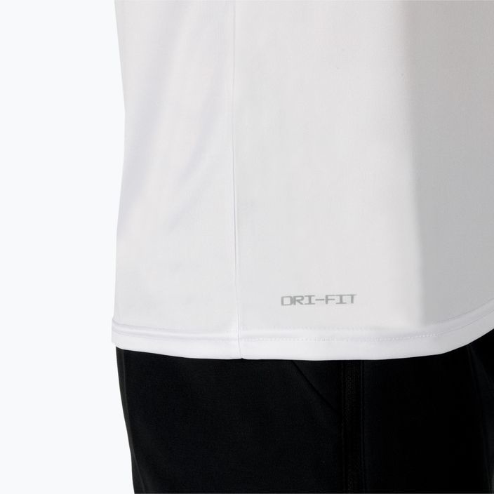 Мъжка тениска за тренировки Nike Essential бяла NESSA586-100 5