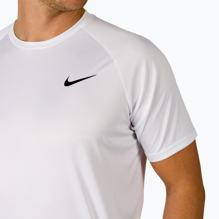 Мъжка тениска за тренировки Nike Essential бяла NESSA586-100 6