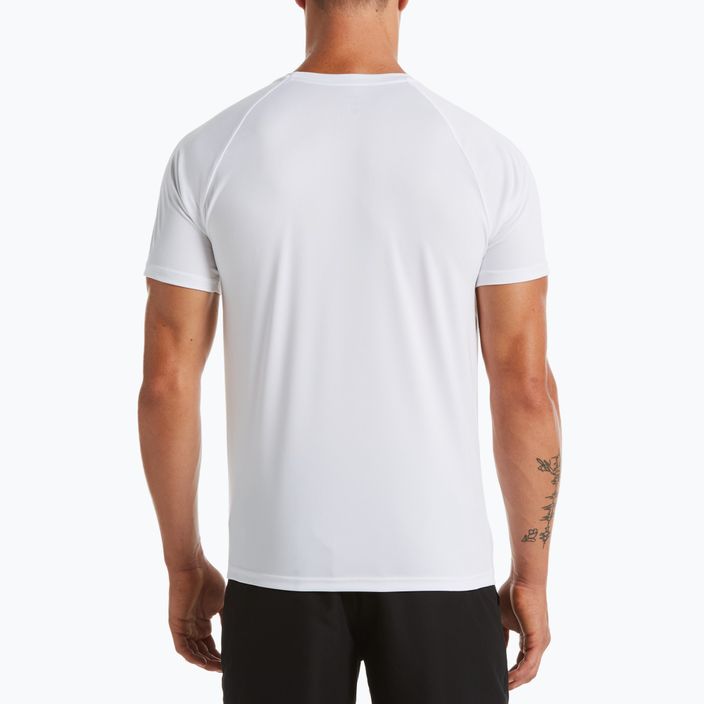 Мъжка тениска за тренировки Nike Essential бяла NESSA586-100 12