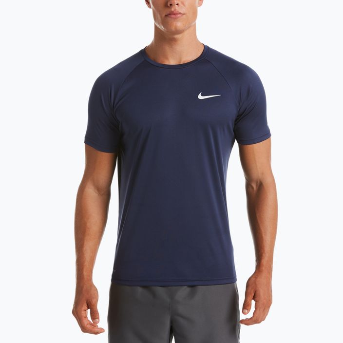 Мъжка тениска за тренировки Nike Essential тъмносиня NESSA586-440 10