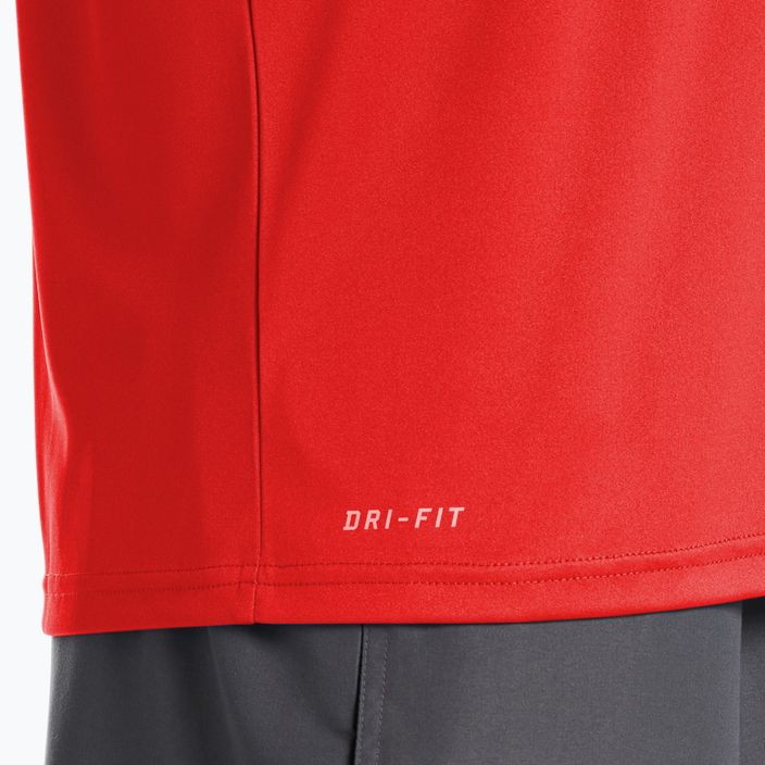 Мъжка тениска за тренировки Nike Essential червена NESSA586-614 10