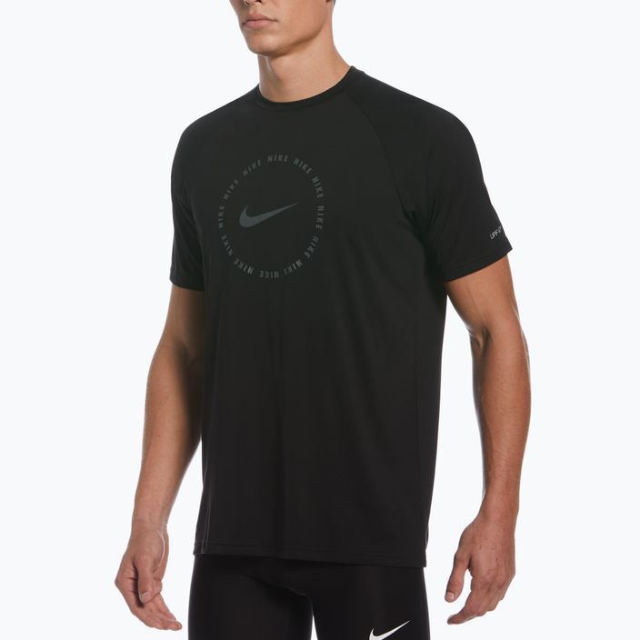 Мъжка тренировъчна тениска Nike Ring Logo black NESSC666-001 8