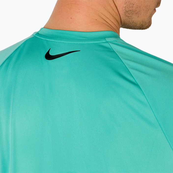 Мъжка тренировъчна тениска Nike Ring Logo turquoise NESSC666-339 6