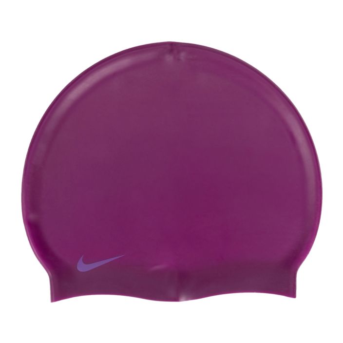 Nike Твърда силиконова шапка за плуване лилава 93060-668 2