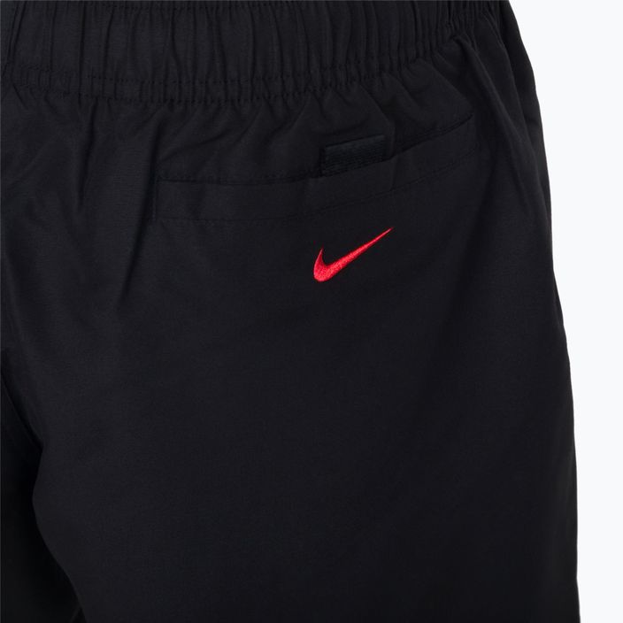 Мъжки къси панталони за плуване Nike Liquify Swoosh 5" Volley черни NESSC611-001 4