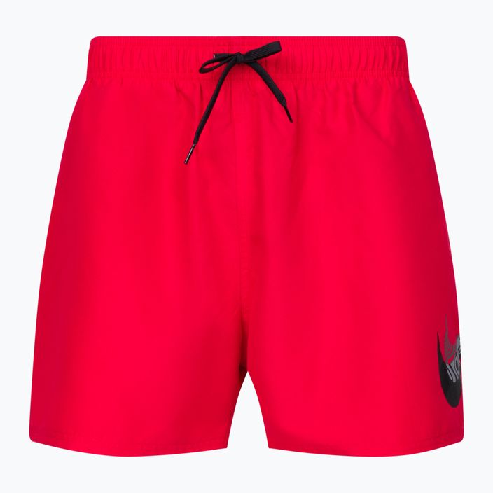 Мъжки къси панталони за плуване Nike Liquify Swoosh 5" Volley червени NESSC611-614