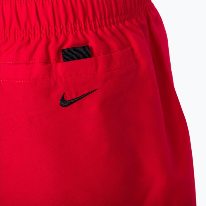 Мъжки къси панталони за плуване Nike Liquify Swoosh 5" Volley червени NESSC611-614 4