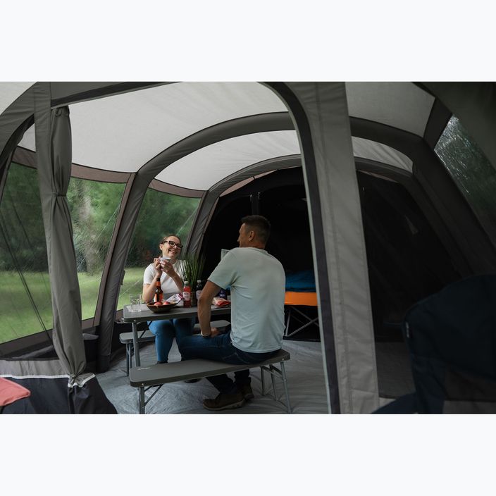 Vango Lismore Air TC 600XL Пакет облачно сиво 6-човешка палатка за къмпинг 10