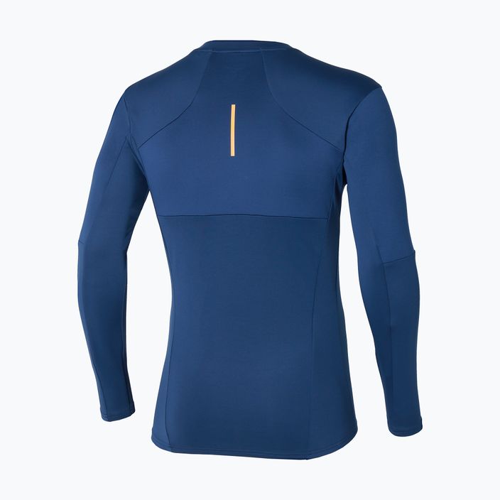 Мъжка тениска с дълъг ръкав Mizuno Thermal Charge Breath Thermo estate blue 2