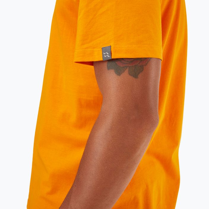 Мъжка тениска за трекинг Rab Stance Logo SS оранжева QCB-08-SUN-SML 4