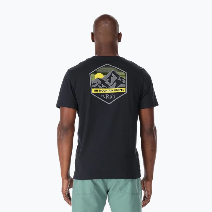Мъжка риза за трекинг Rab Stance Mountain Peak сива QCB-66 2