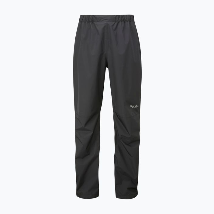 Мъжки панталони за дъжд Rab Downpour Eco FZ черни QWG-86 4
