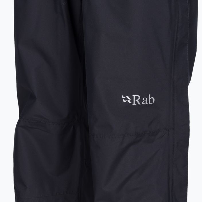 Дамски панталони за дъжд Rab Downpour Eco FZ black QWG-87 3