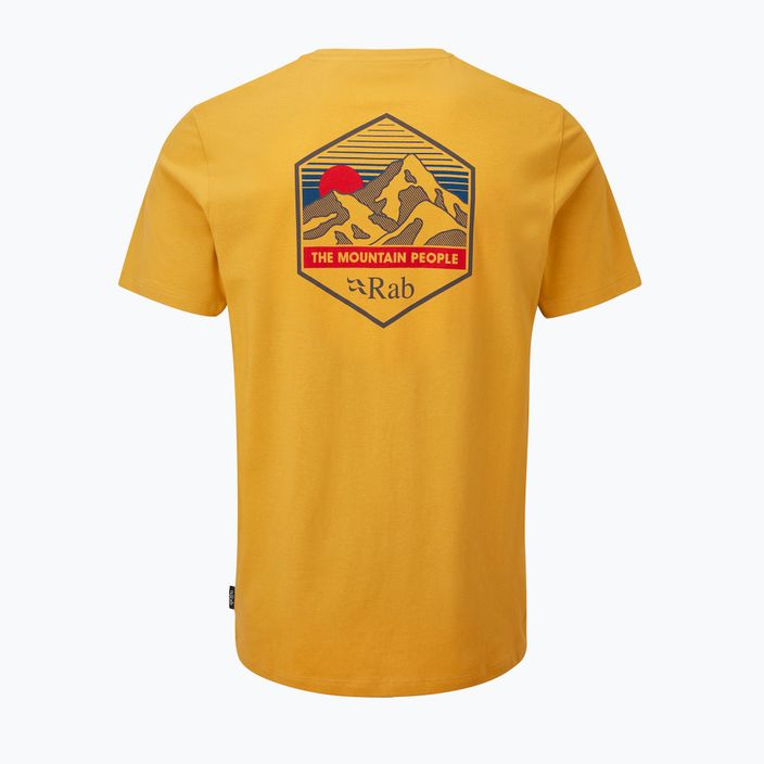 Rab Stance Mountain Peak мъжка тениска за трекинг sahara QCB-66 5