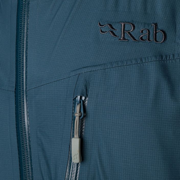 Мъжко дъждобранно яке Rab Latok Paclite Plus, синьо QWH-55 11